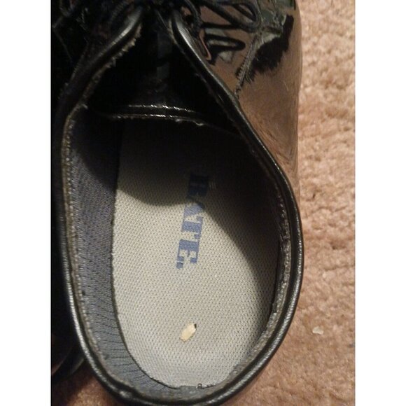 BATES UNIFORM FOOTWEAR/MENS OXFORDS / SIZE 9D BLACK - Picture 5 of 10